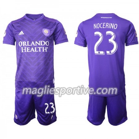 Completo Calcio Orlando City NOCERINO 23 Bambino Divisa Prima 2019/2020